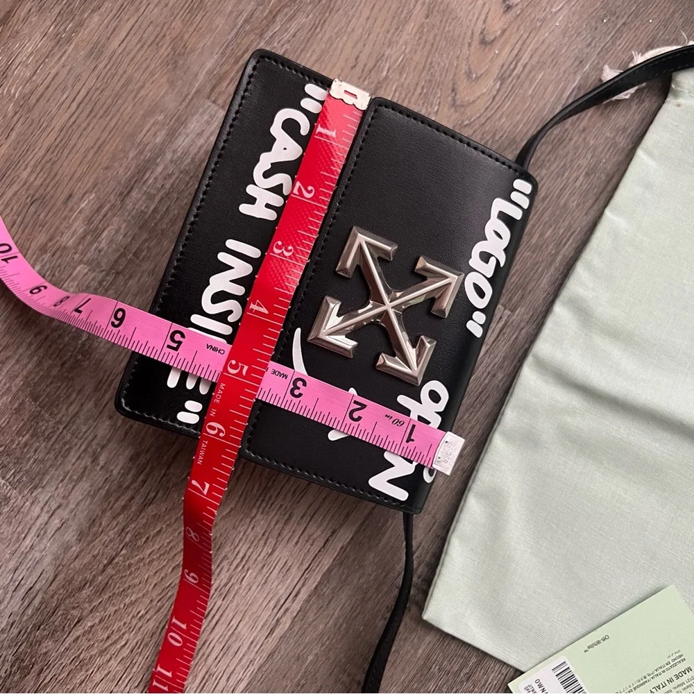 NWT rare Off White Cash Only Jitney bag - Picture 11 of 14